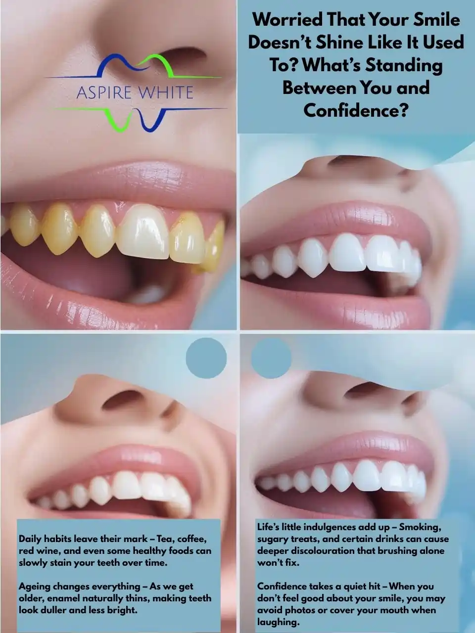 Worried That Your Smile Doesn’t Shine Like It Used To What’s Standing Between You and Confidence Blackpool